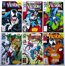 Venom Lethal Protector #1-6 Complete Run (Marvel Comics 1993) Lot Spider-Man picture