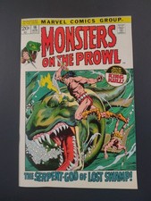 MONSTERS ON THE PROWL#16 🧟NM+ STUNNING COPY(B14) RARE 1972 picture