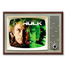 THE INCREDIBLE HULK TV Show Classic TV 3.5 inches x 2.5 inches FRIDGE MAGNET picture