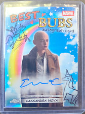 Topps 2025 Deadpool Chrome Best Bubs NA-EC Cassandra Nova Emma Corrin Auto picture