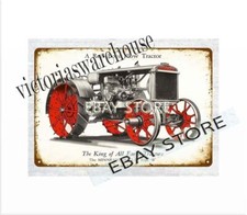 1928 The Great Minneapolis Line tractor barn farm metal tin sign brewery bar art picture