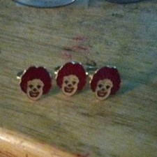 Vintage 70's Ronald McDonald’s PROMO Premium 3 ring lot Toy Ring *SHIPS FREE* picture