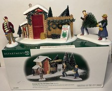 DEPARTMENT 56 CHRISTMAS IN THE CITY #58959 PICKING OUT THE CHRISTMAS TREE picture
