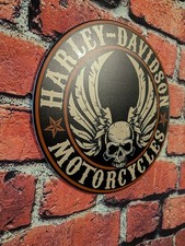 Harley Davidson Motorcycles Metal Sign | 12