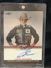 Leaf 2024 PBR John Crimber DNA-JC1 Autograph Insert Serial Numbered /100 picture