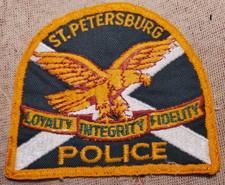 FL St. Petersburg Florida Police Shoulder Patch picture
