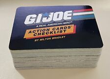 1986 Hasbro G.I. Joe CARTOON ACTION Trading Cards COMPLETE SET #66-96 & #127-192 picture