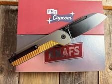 Knafs Capcom Gray/Gold Blade Show 2026 Going Gear Exclusive CEO Signed picture