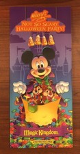 2018 Mickey’s Not So Scary Halloween Party Park Map / Brochure picture