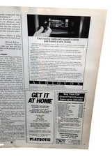 Vintage 1985 Audiovox Car Stereo Print Ad Hi-Comp HCC 1250 Receiver Retro Audio picture