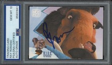 2002 Hero Factory #64 Ray Romano Signed Manny Ice Age Rookie Card PSA AUTO 10 RC picture