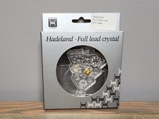 Hadeland Full Lead Crystal Norway In Box Christmas Tree 39268 picture