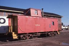 Soo Line PLYWOOD caboose #254  Aug 1974 picture