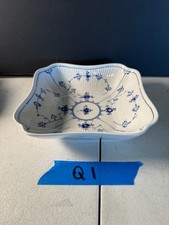 ROYAL COPENHAGEN Blue Fluted Plain Square Vegetable Bowl  09