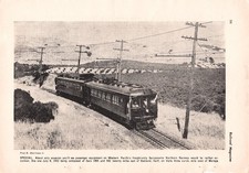 Western Pacific 1952 Railfan Excursion Valle Vista Curve Moraga CA Mag Excerpt picture