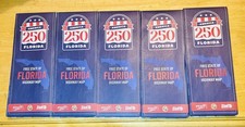 Lot of Five 2026 Florida State Highway Map - BRAND NEW picture