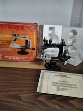 SINGER Sewhandy Model No. 20 Child’s Sewing Machine Black w Original Box  picture