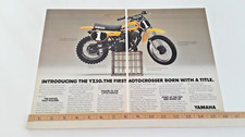 1980 YAMAHA YZ50 - ORIGINAL 2 PAGE AD picture
