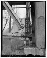 Hermann Bridge Missouri River Hermann Missouri 2005 Fixed Bearing Bent Four picture