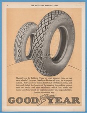 1924 Goodyear Tire and Rubber Akron Ohio OH Antique Automobile Car Tire Ad picture