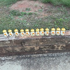 Vintage Lot Of 12 Sears 1976 Merry Mushroom Spice Shakers Original Japan picture