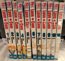 Love Com English Manga Lot Vol 1-10 & 14 Set Aya Nakahara Shojo picture