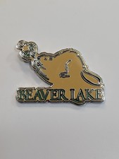 Beaver Lake Travel Souvenir Lapel Pin Arkansas Reservoir Ozarks White River * picture