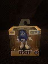 Jada M&M Metalfigs 2.5” BLUE Character Figure Die-Cast NIB picture