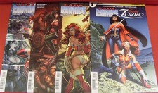 LADY RAWHIDE LADY ZORRO 1-4 A DYNAMITE COMIC SET COMPLETE MAYHEW DENTON 2014 VF+ picture