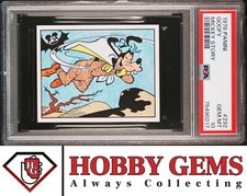 GOOFY PSA 10 1978 Panini Disney Mickey Story Sticker #292 Pop 1 picture