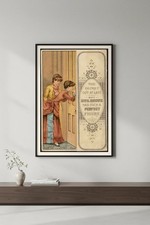 Vintage 1870s Advertising Poster - Mrs. Brown's Perfect Figure - 24x36 picture