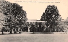 Swannanoa NC Warren Wilson College Laura Sunderland Hall Campus Vtg Postcard 21A picture
