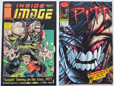 PITT #1-6 (1993) IMAGE COMICS DALE KEOWN 1ST APPEARANCE BONUS NEWSSTAND #6 picture
