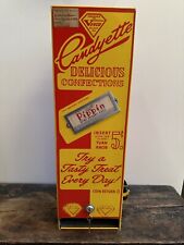 Vintage 1940s Venco Candyette 5 Cent Candy Bar Coin Operated Vending Machine picture