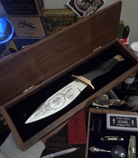 Vintage Knife 1995 Bear MGC Harley Davidson picture
