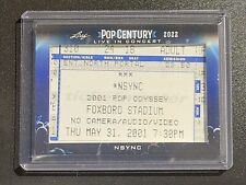 2022 Leaf Metal Pop Century - NSYNC Live In Concert Ticket - LIC163 picture