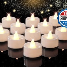 BEICHI 24Pack Flameless LED Tealight Candles Warm White 200+ Hours picture