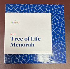 The Dreidel Company Mini Tree of Life Menorah - Judaism Brand New picture