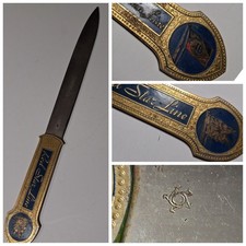 1930s Red Star Line Arnold Bernstein Letter Opener – Ocean Liner Maritime Ship picture
