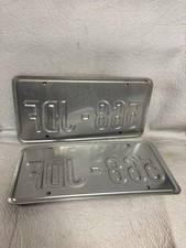 Vintage 1999 Washington License Plate Pair picture
