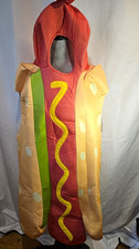 NWOT Spooktacular Creations Lightweight Hot Dog Costume Adult, XL picture