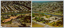 c1960s St. Joseph Port Charlotte Aerial View Florida Bookmark Postcard picture
