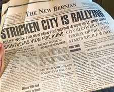 RARE The New Bernian Newspaper Dec 3, 1922 