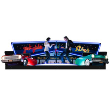 Pulp Fiction Pinball Topper Led RGB Topper Game Sign for Pinball Machine picture
