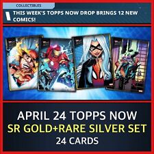 APRIL 24 TOPPS NOW DIGITAL-SR GOLD+RARE SILVER SET-24 CARDS-TOPPS MARVEL COLLECT picture