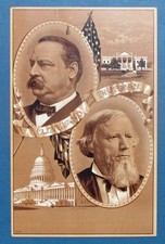 1888 Democrat Cleveland Thurman Advertising Trade Card picture
