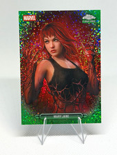 Topps 2026 Chrome Marvel Comics Mary Jane Fanfare FF-28 60/99 Green Speckle picture