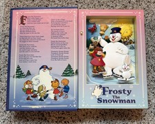 Vintage - 2001 - Frosty The Snowman Animated Musical Book Mr.Christmas - Works picture
