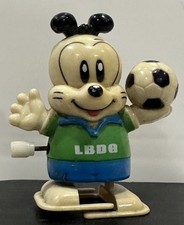 Vintage Little Bobdog 7-11 Walking Wind Up Works Green Shirt picture