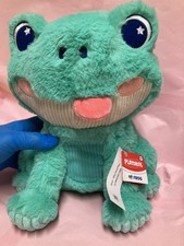 [New]. PLAYSKOOL HASBRO PLAYTIME PALS FROG PLUSH; 10.5 In Tall ; New with Tag picture